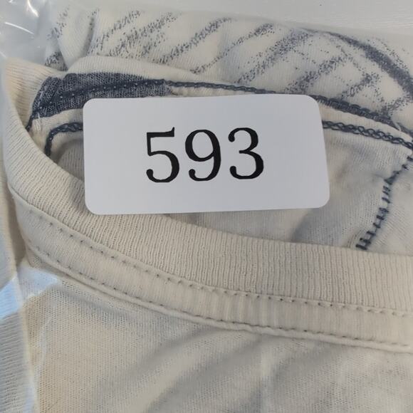 Disney Tinker Bell Womens L Sketch Stripe Graphic Tee Shirt Peter Pan Fairies - Picture 12 of 12